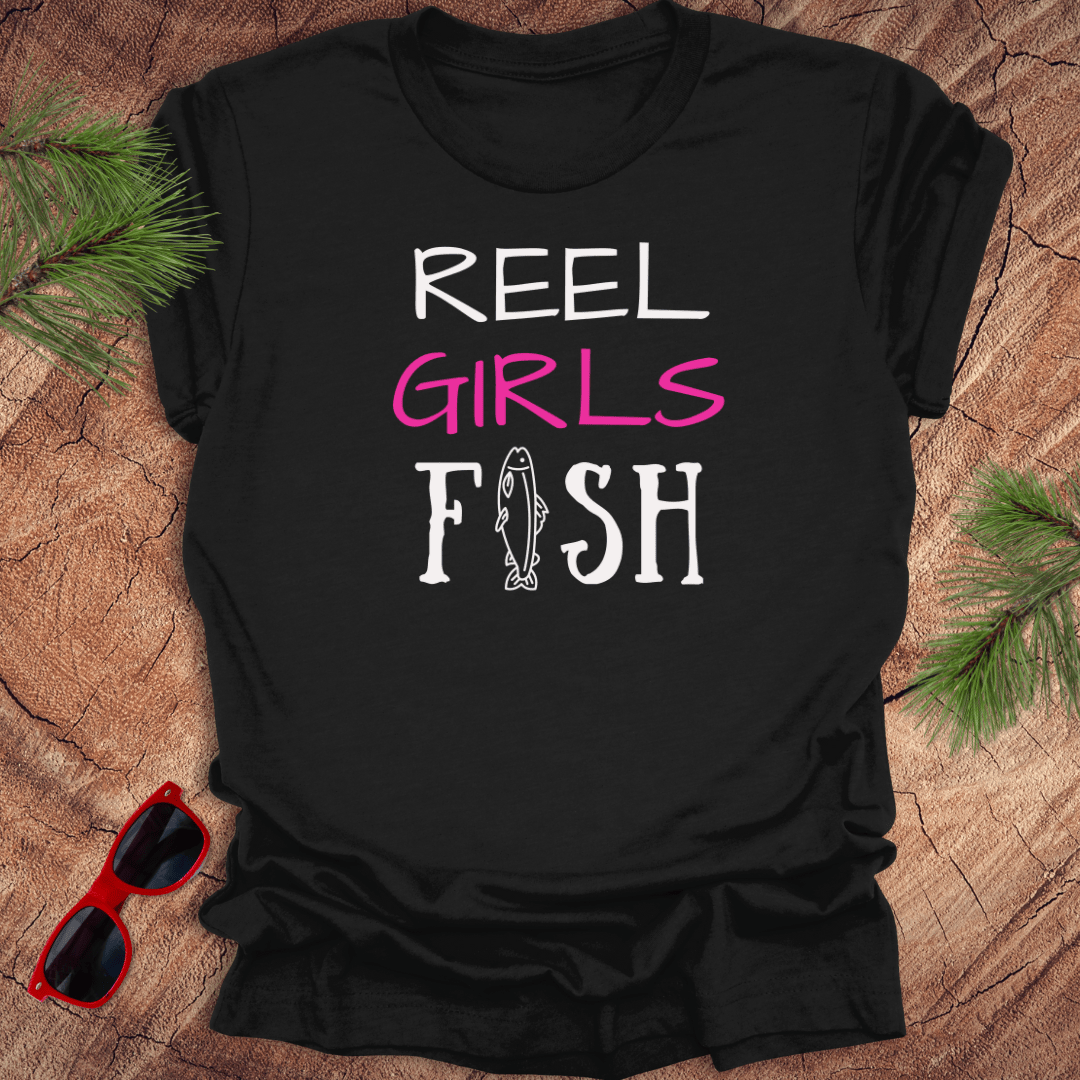 Reel Girls Fish Tee - Wandering Owl Adventure Gear