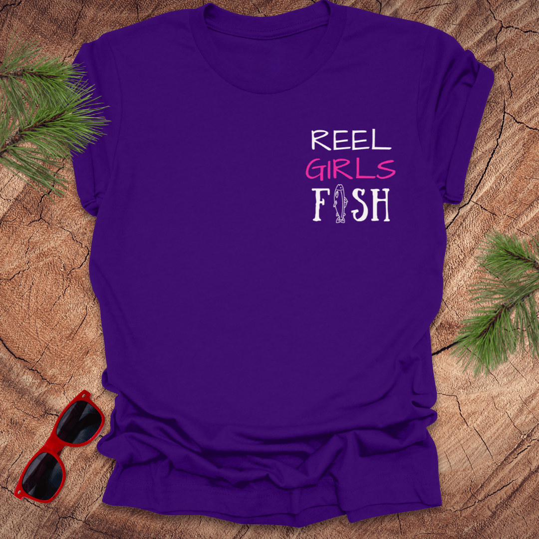 Reel Girls Fish Tee - Wandering Owl Adventure Gear
