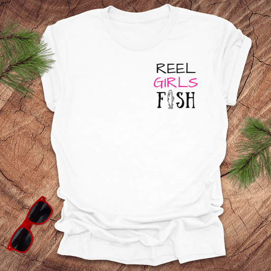 Reel Girls Fish Tee - Wandering Owl Adventure Gear
