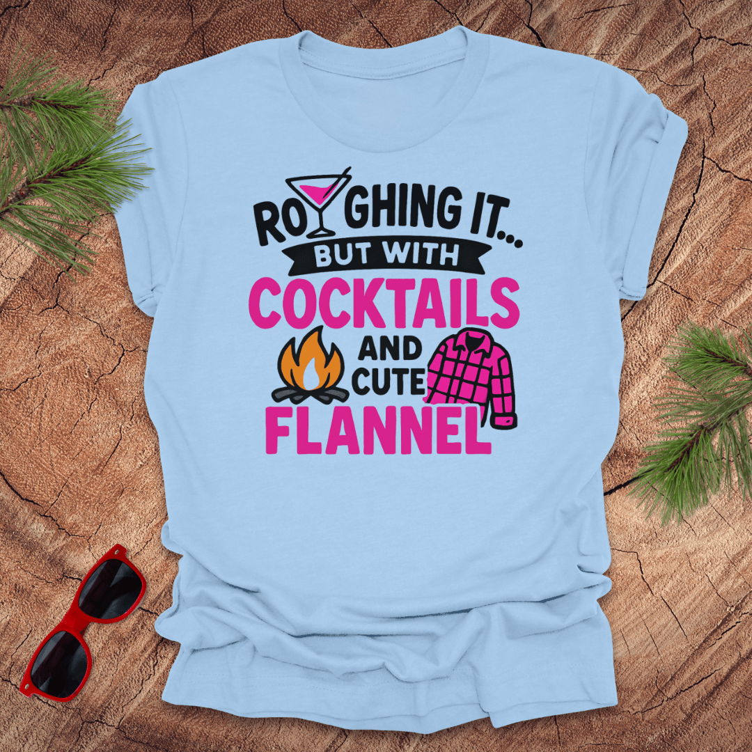 Roughing It but... Tee - Wandering Owl Adventure Gear