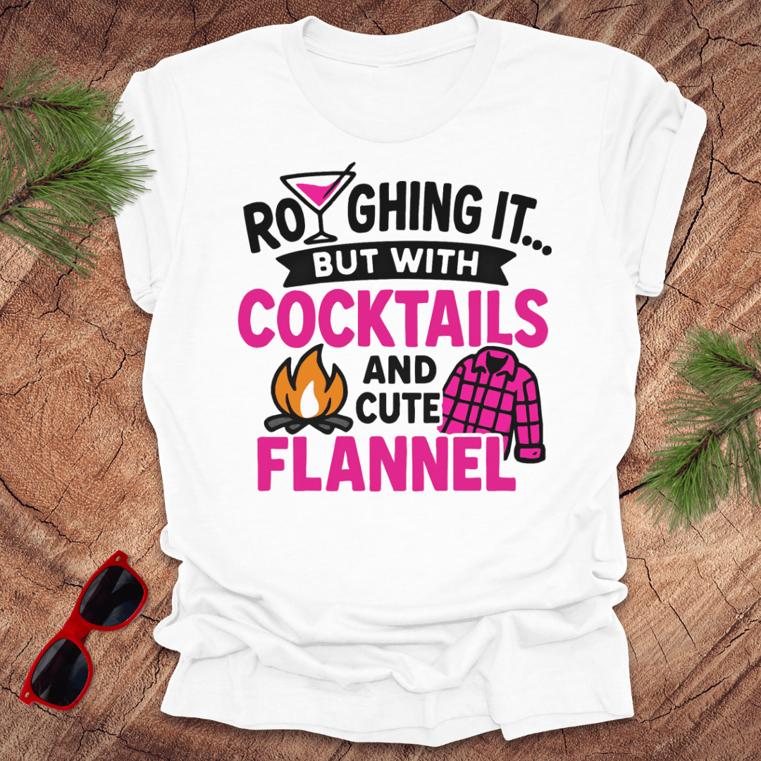 Roughing It but... Tee - Wandering Owl Adventure Gear