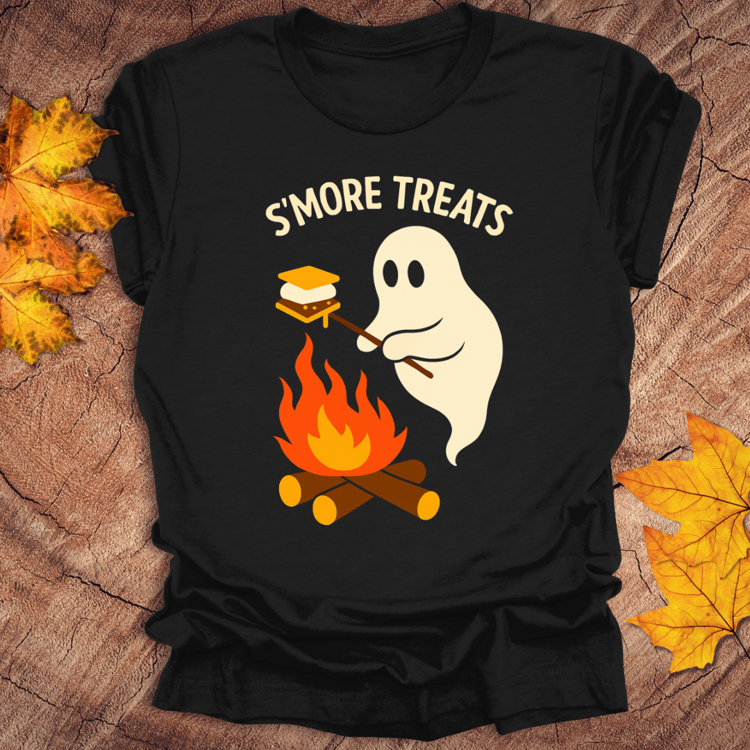 S'more Treats Ghost Tee - Wandering Owl Adventure Gear