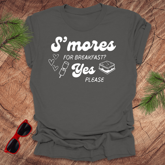 S'mores for Breakfast Tee - Wandering Owl Adventure Gear