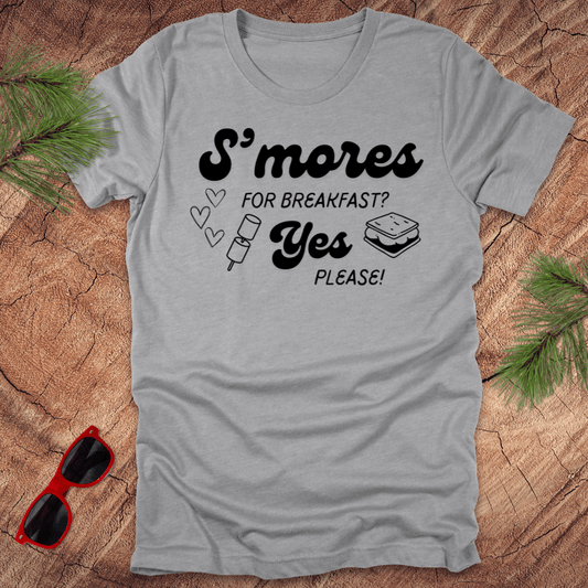 S'mores For Breakfast Tee - Wandering Owl Adventure Gear