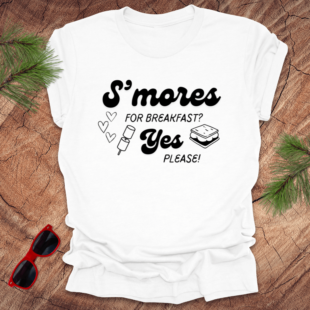 S'mores For Breakfast Tee - Wandering Owl Adventure Gear