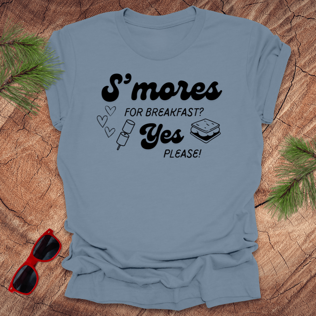 S'mores For Breakfast Tee - Wandering Owl Adventure Gear