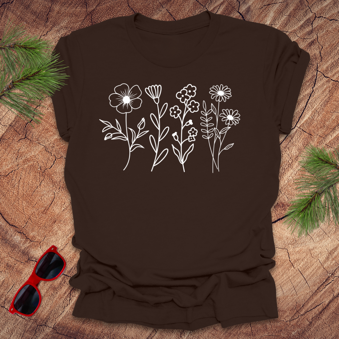 Standing Flowers Tee