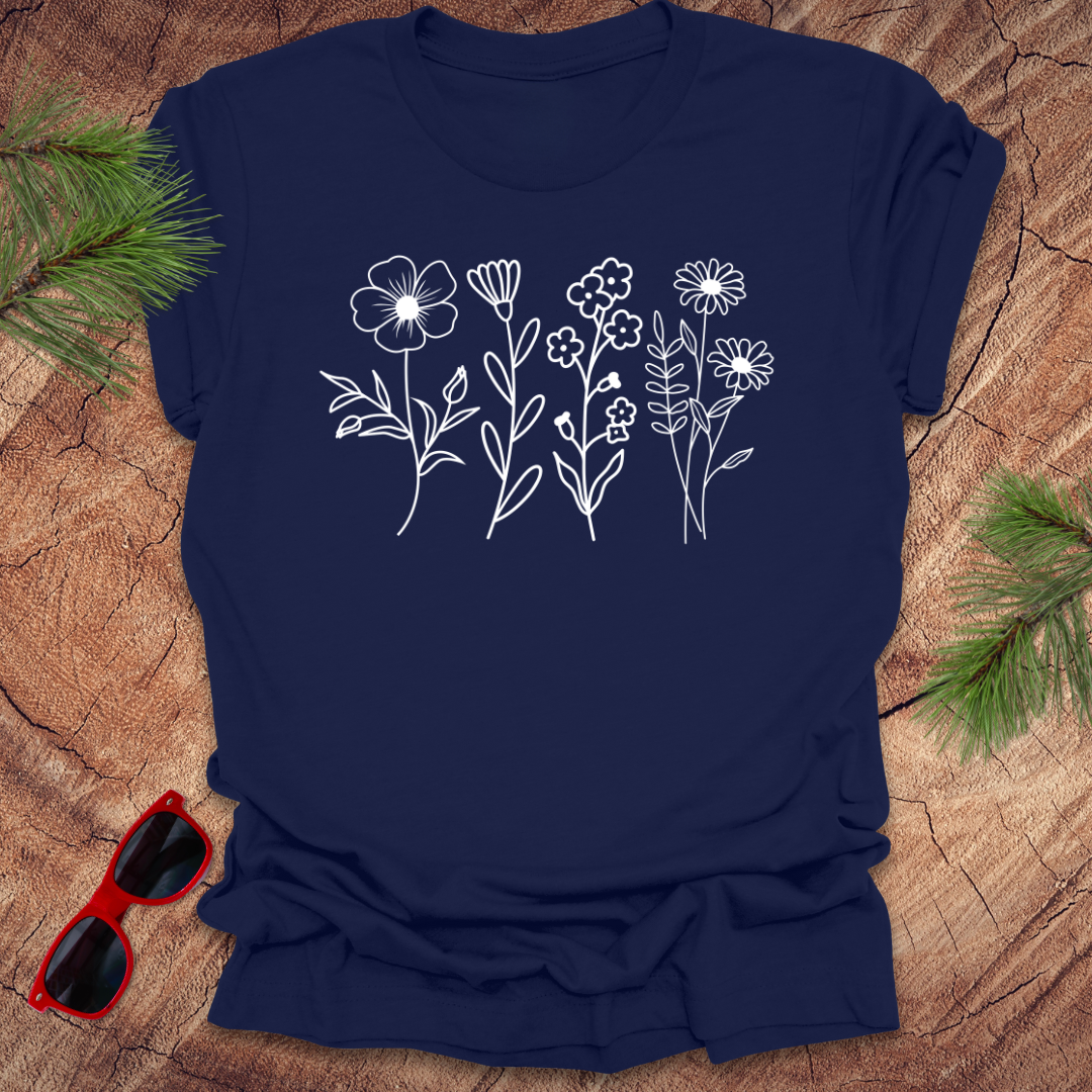 Standing Flowers Tee