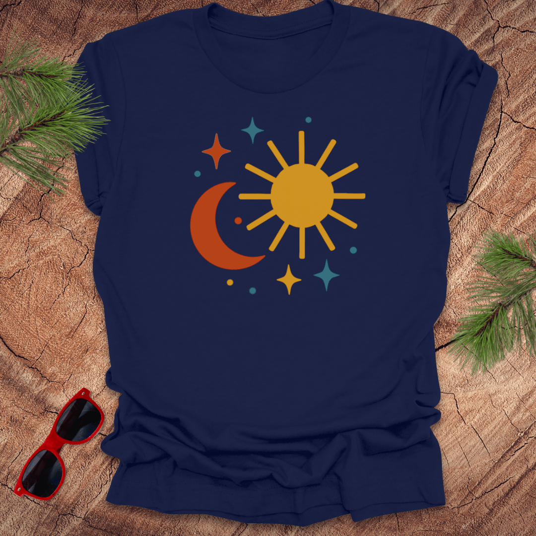 Sun and Moon Tee - Wandering Owl Adventure Gear