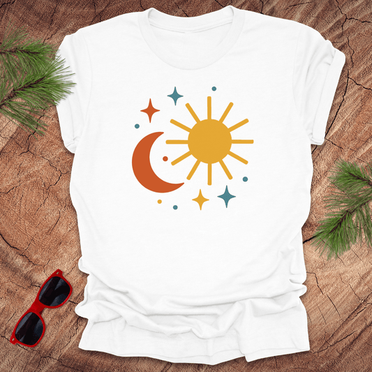 Sun and Moon Tee - Wandering Owl Adventure Gear
