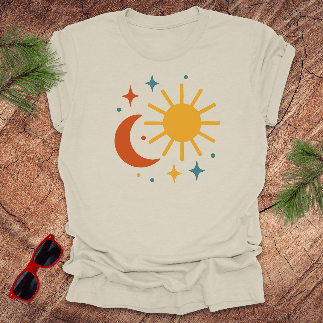 Sun and Moon Tee - Wandering Owl Adventure Gear