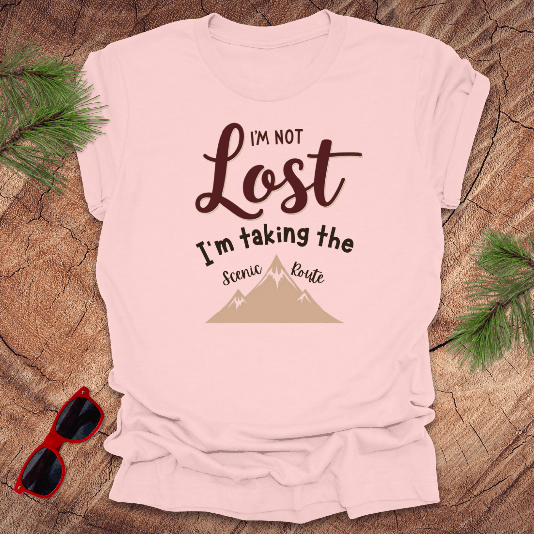 Taking the Scenic Route Tee - Wandering Owl Adventure Gear