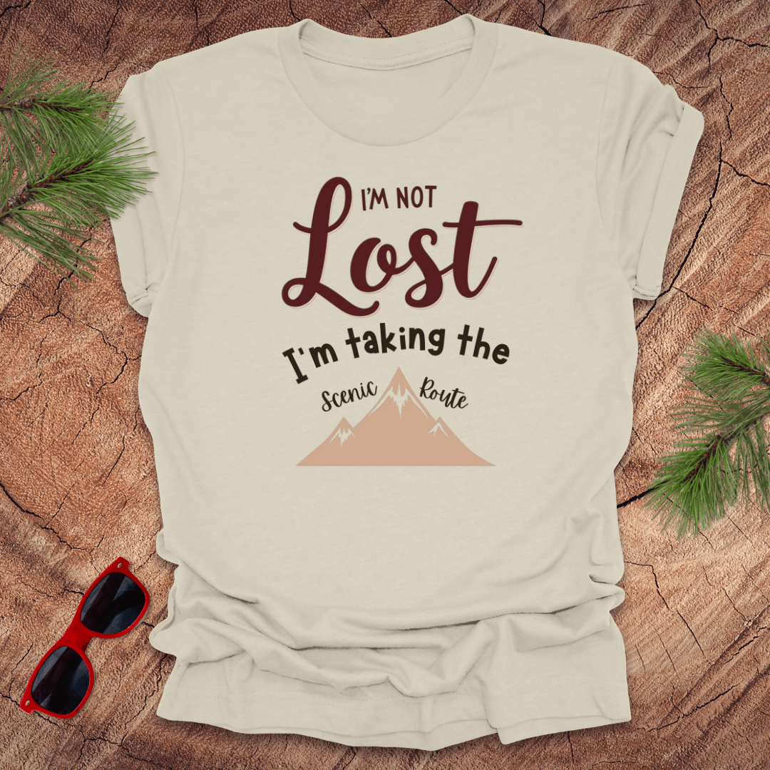 Taking the Scenic Route Tee - Wandering Owl Adventure Gear