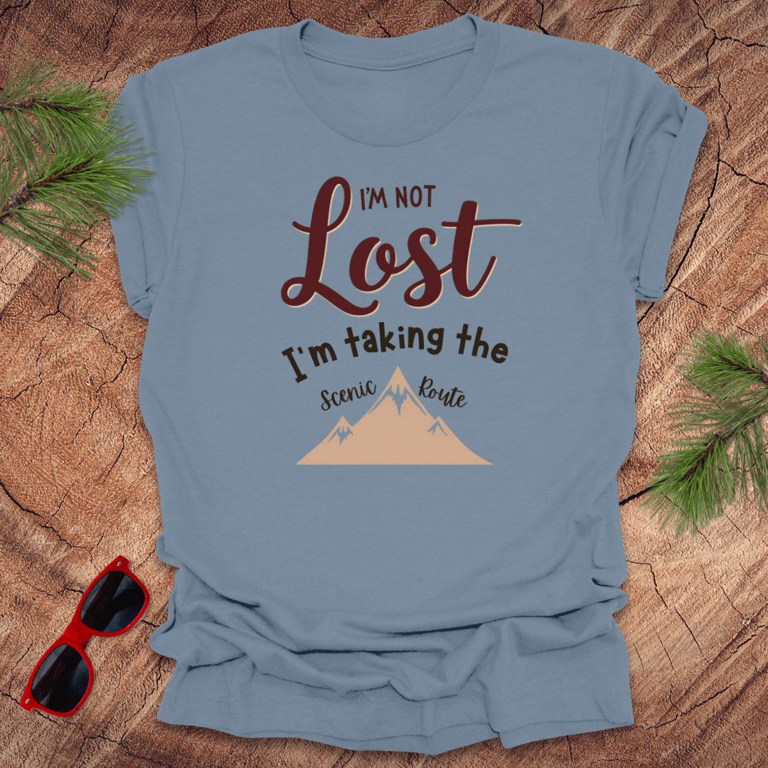 Taking the Scenic Route Tee - Wandering Owl Adventure Gear