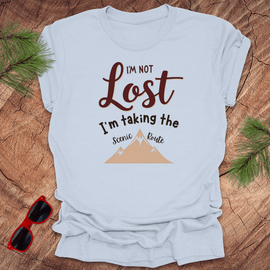 Taking the Scenic Route Tee - Wandering Owl Adventure Gear