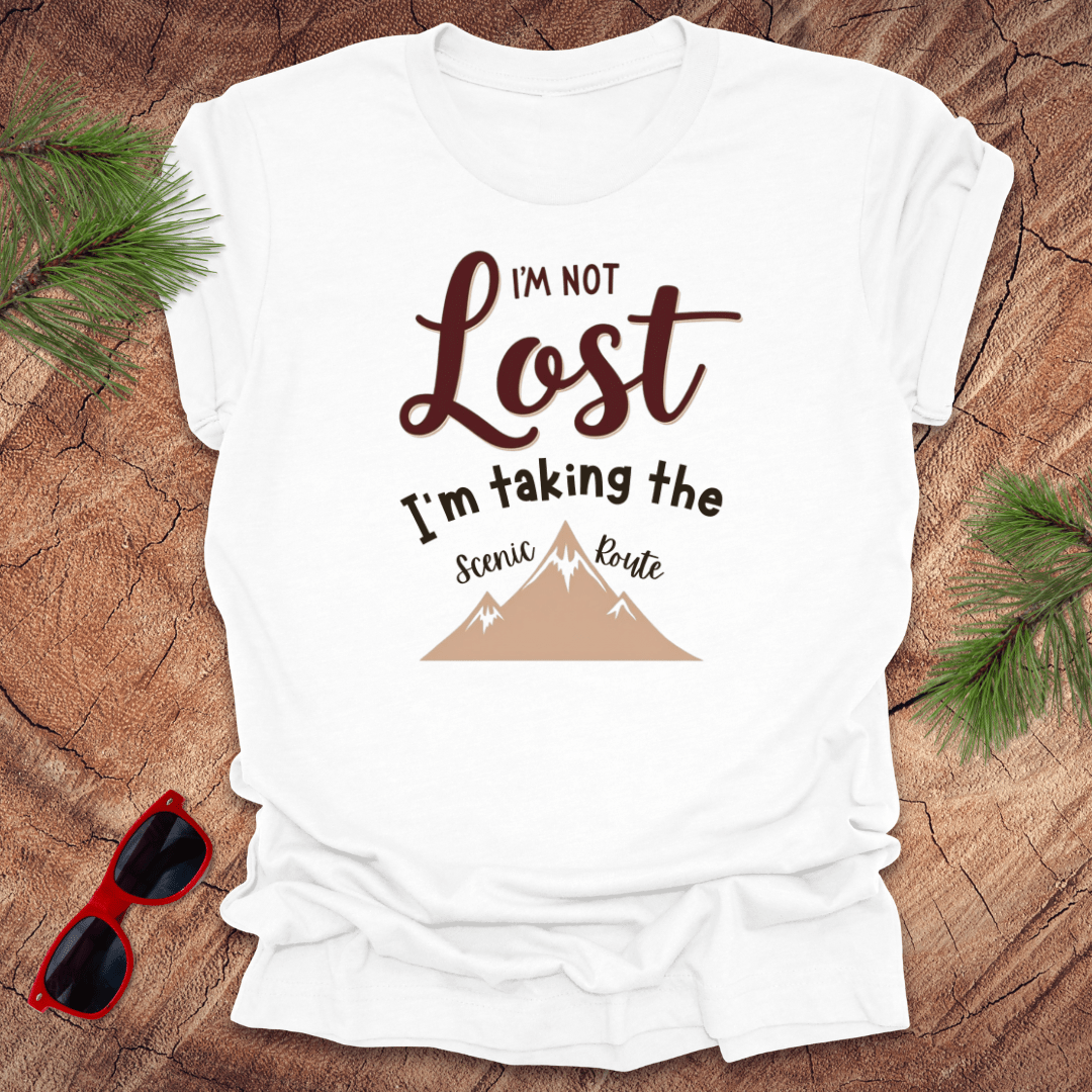Taking the Scenic Route Tee - Wandering Owl Adventure Gear
