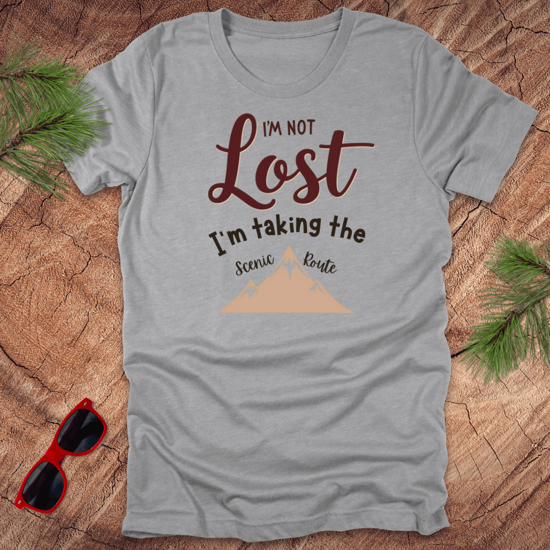 Taking the Scenic Route Tee - Wandering Owl Adventure Gear