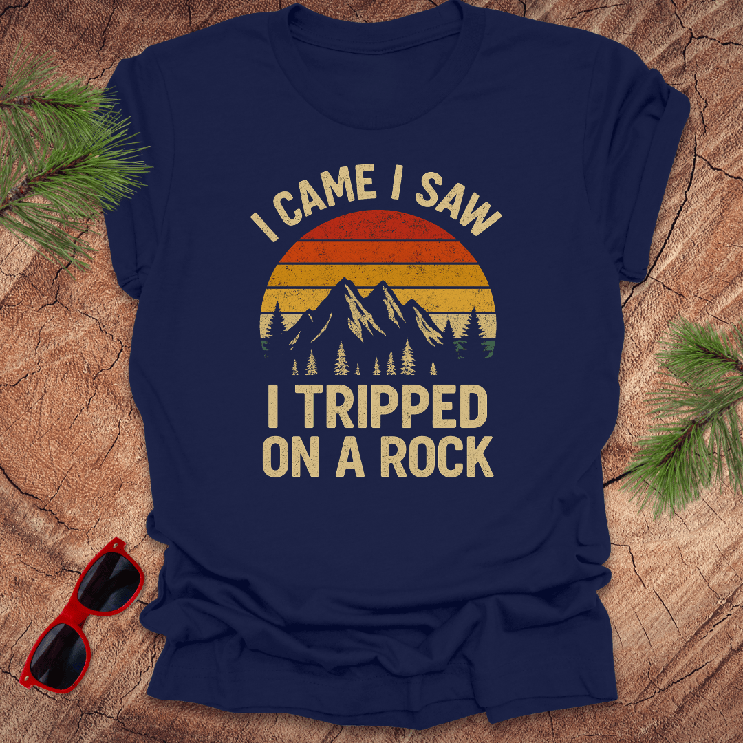 Tripped on a Rock Tee - Wandering Owl Adventure Gear