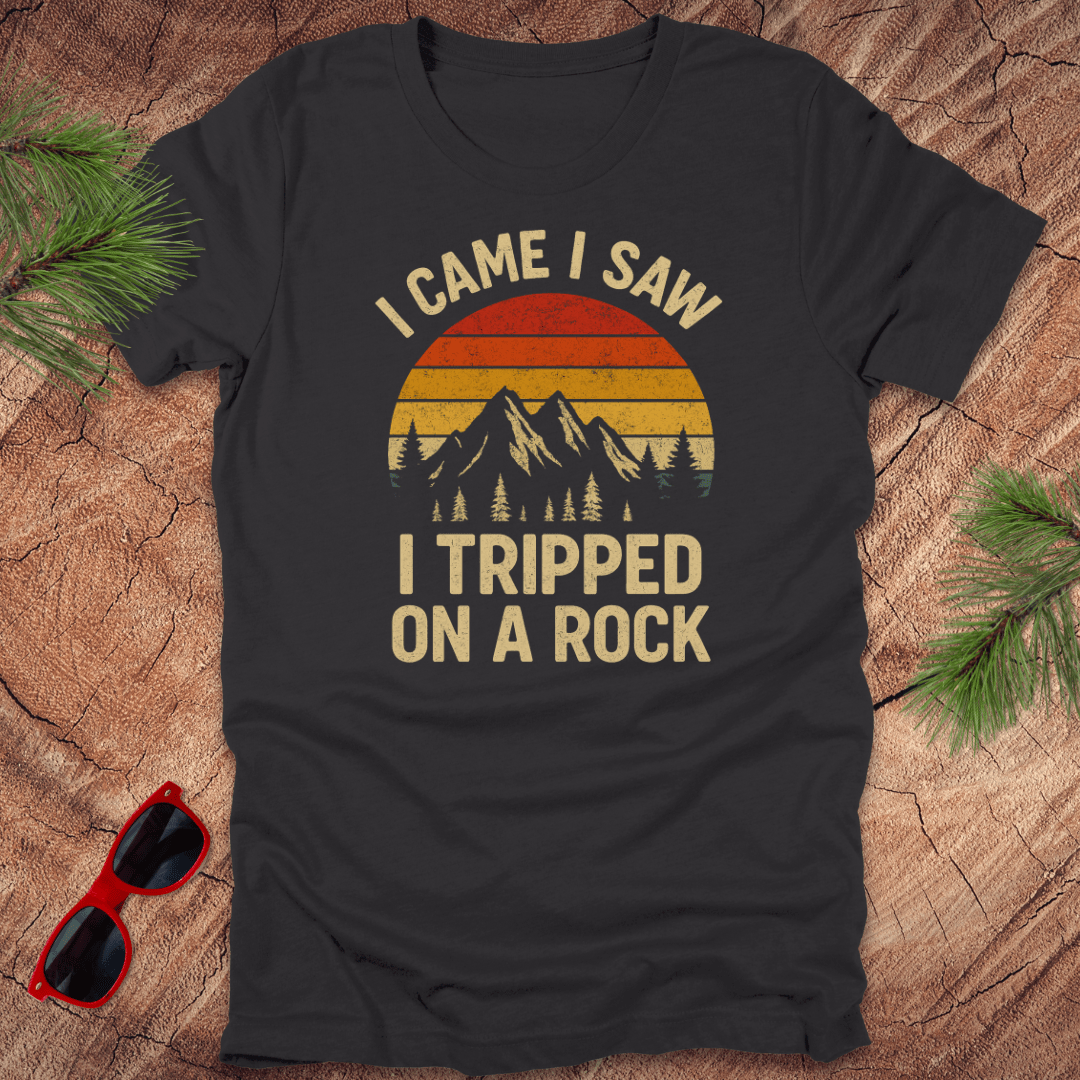Tripped on a Rock Tee - Wandering Owl Adventure Gear