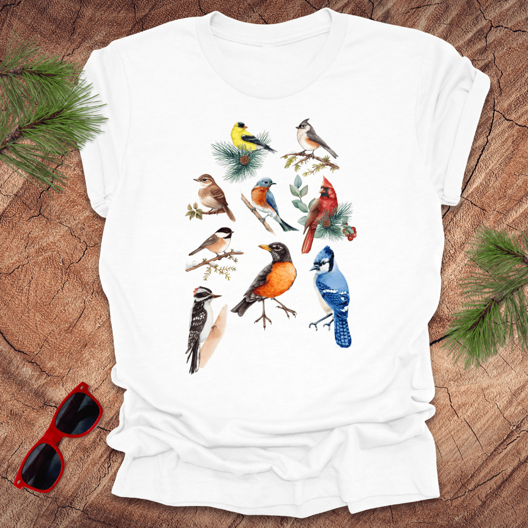 Wild Birds Tee - Wandering Owl Adventure Gear
