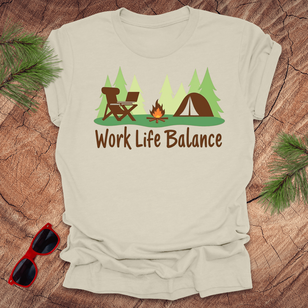 Work Life Balance Unisex Tee - Wandering Owl Adventure Gear