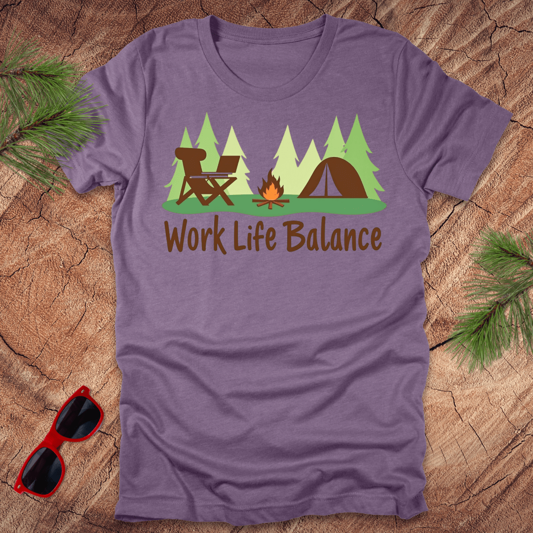 Work Life Balance Unisex Tee - Wandering Owl Adventure Gear