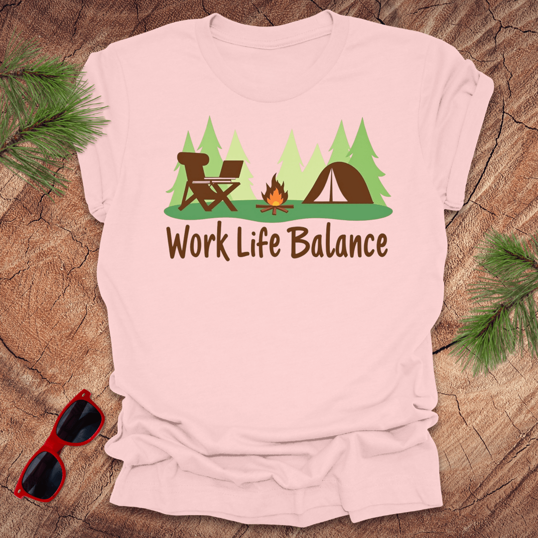 Work Life Balance Unisex Tee - Wandering Owl Adventure Gear