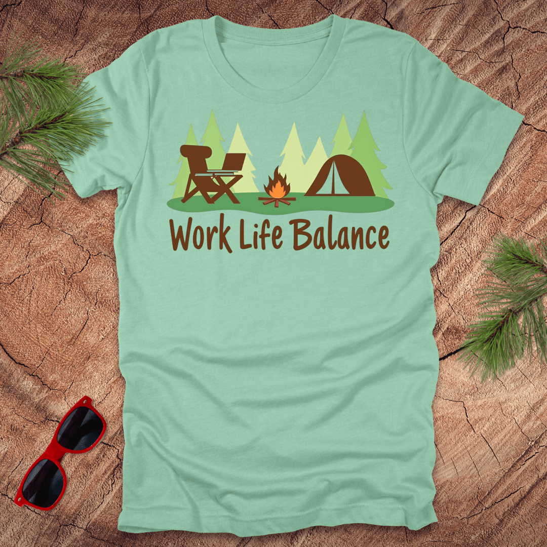 Work Life Balance Unisex Tee - Wandering Owl Adventure Gear