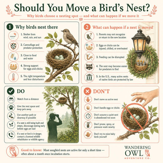 Should You Move a Bird's Nest? (Almost Always, the Answer Is No)
