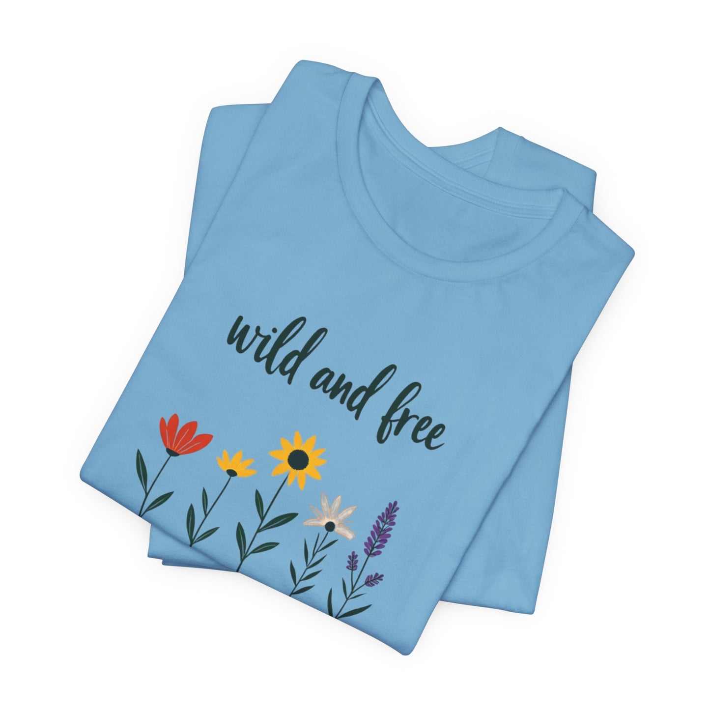 Wild and Free Floral Tee