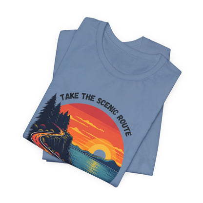 Take the Scenic Route Tee