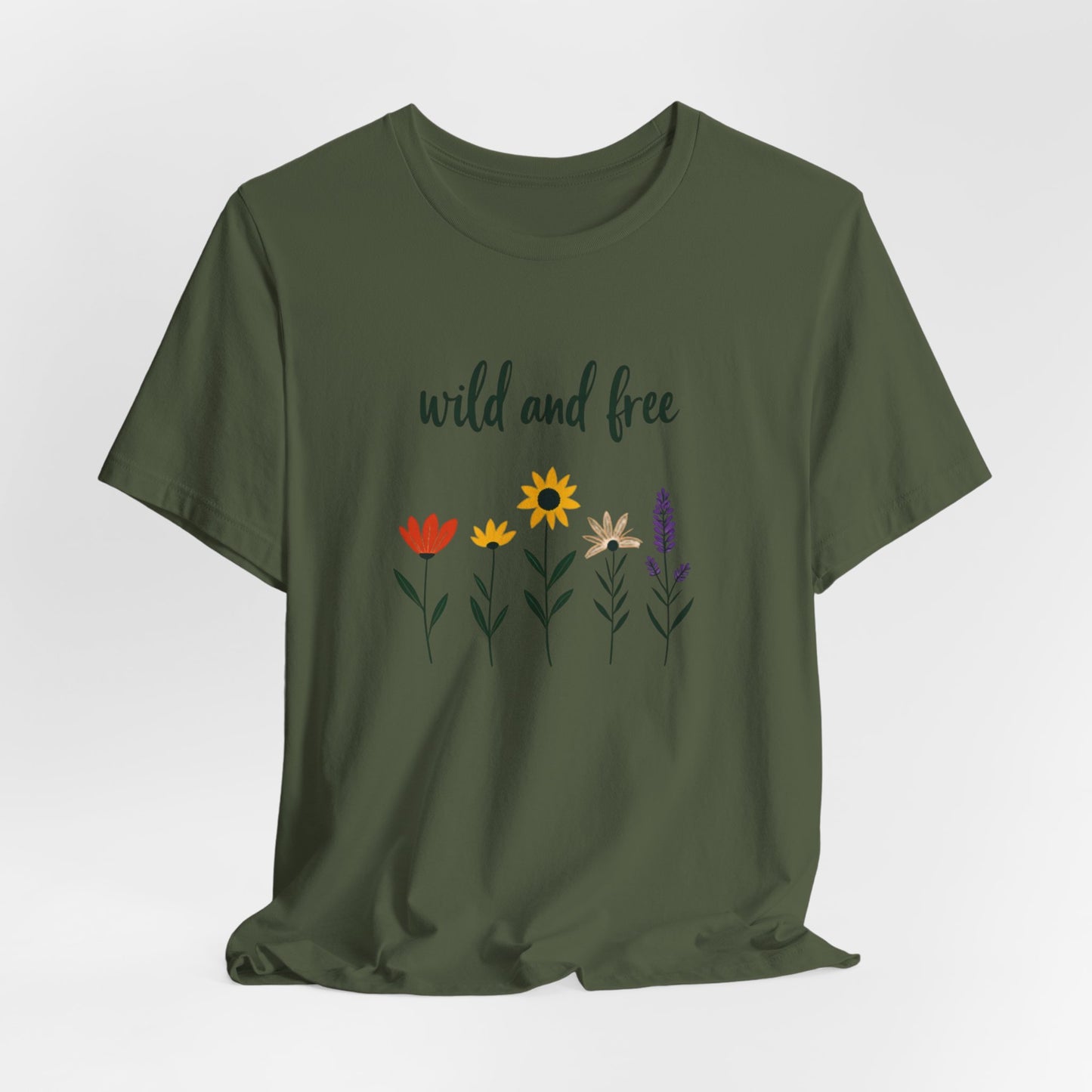 Wild and Free Floral T-Shirt