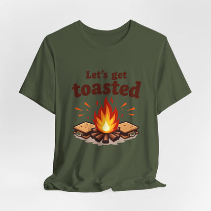 Let's Get Toasted Campfire Tee