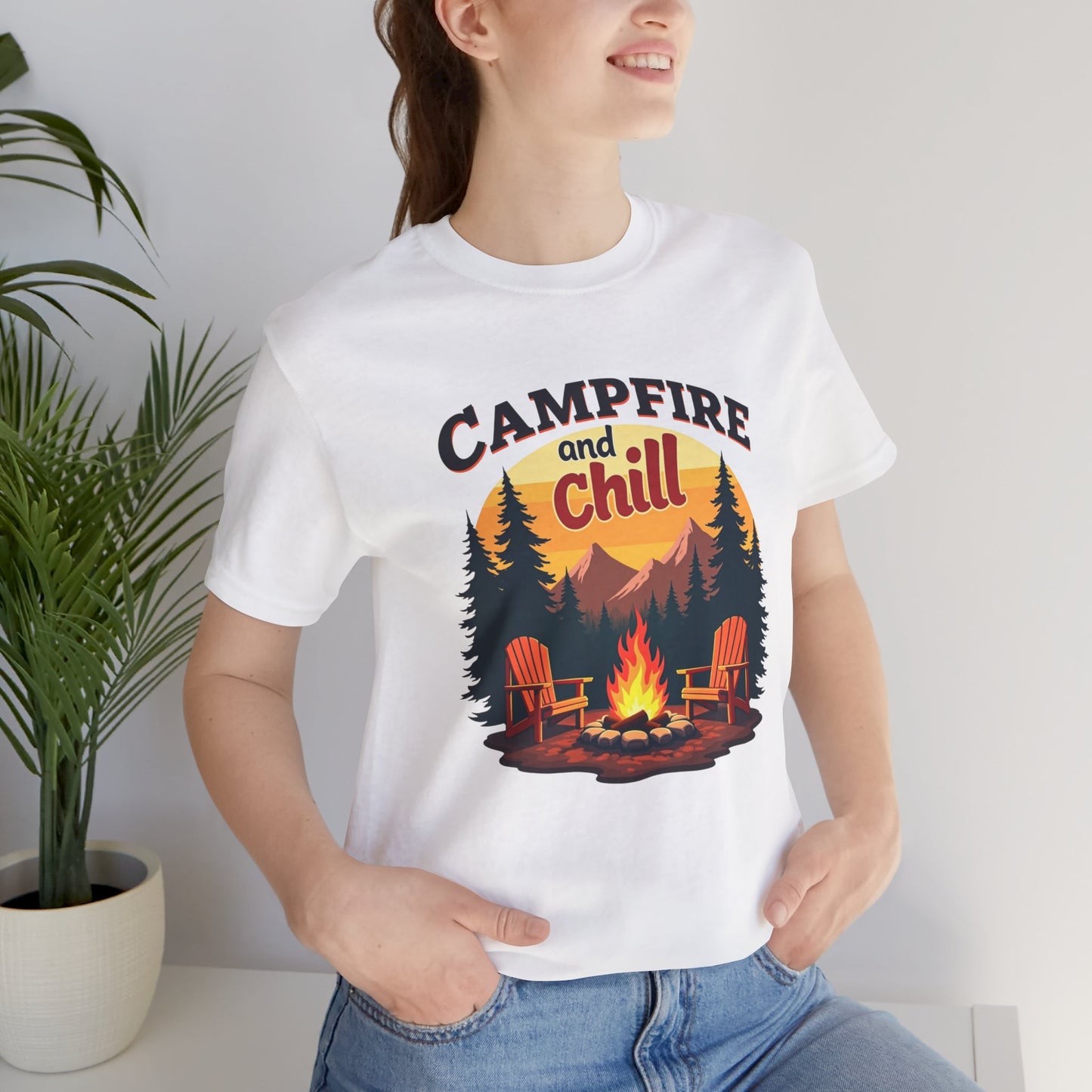 Campfire and Chill Tee