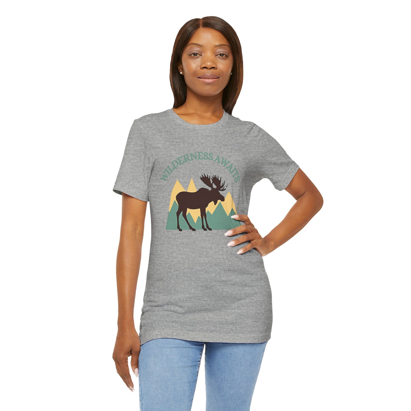 Wilderness Awaits Moose Tee