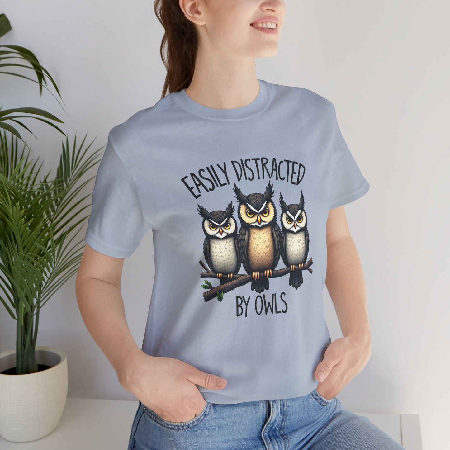 Easily Distracted by Owls Tee