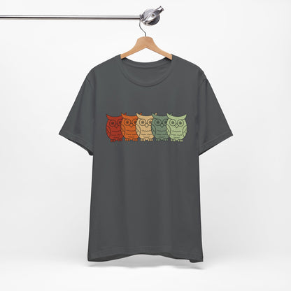 Owls on Parade Rainbow Owls Tee