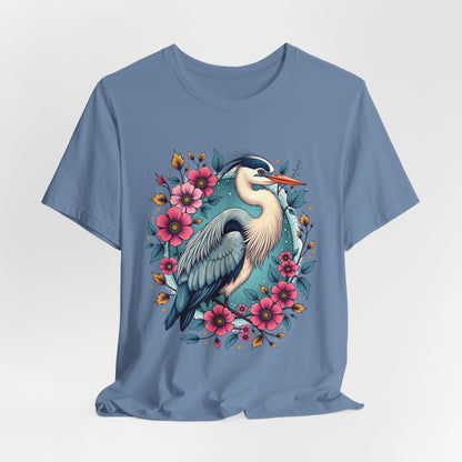 Heron Floral T-Shirt