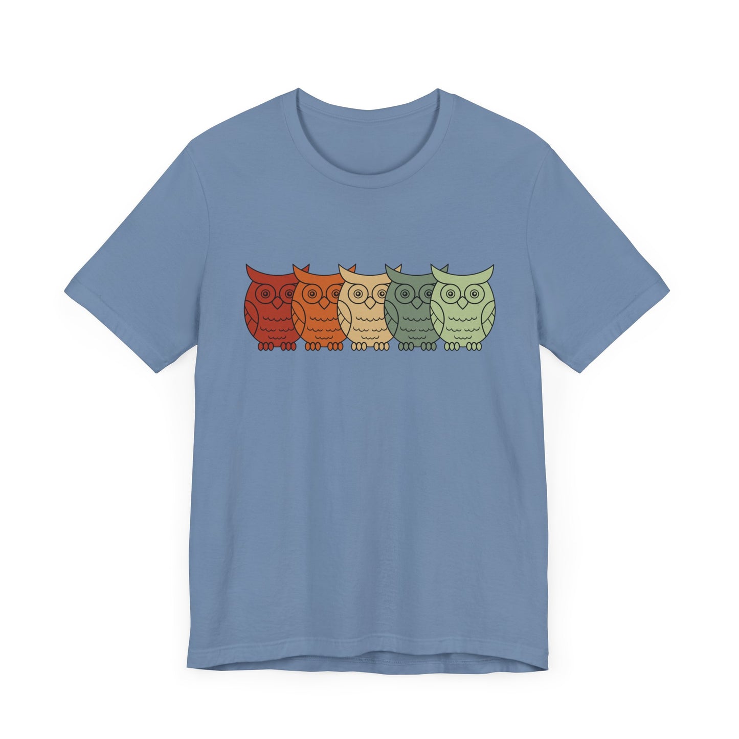 Owls on Parade Rainbow Owls Tee