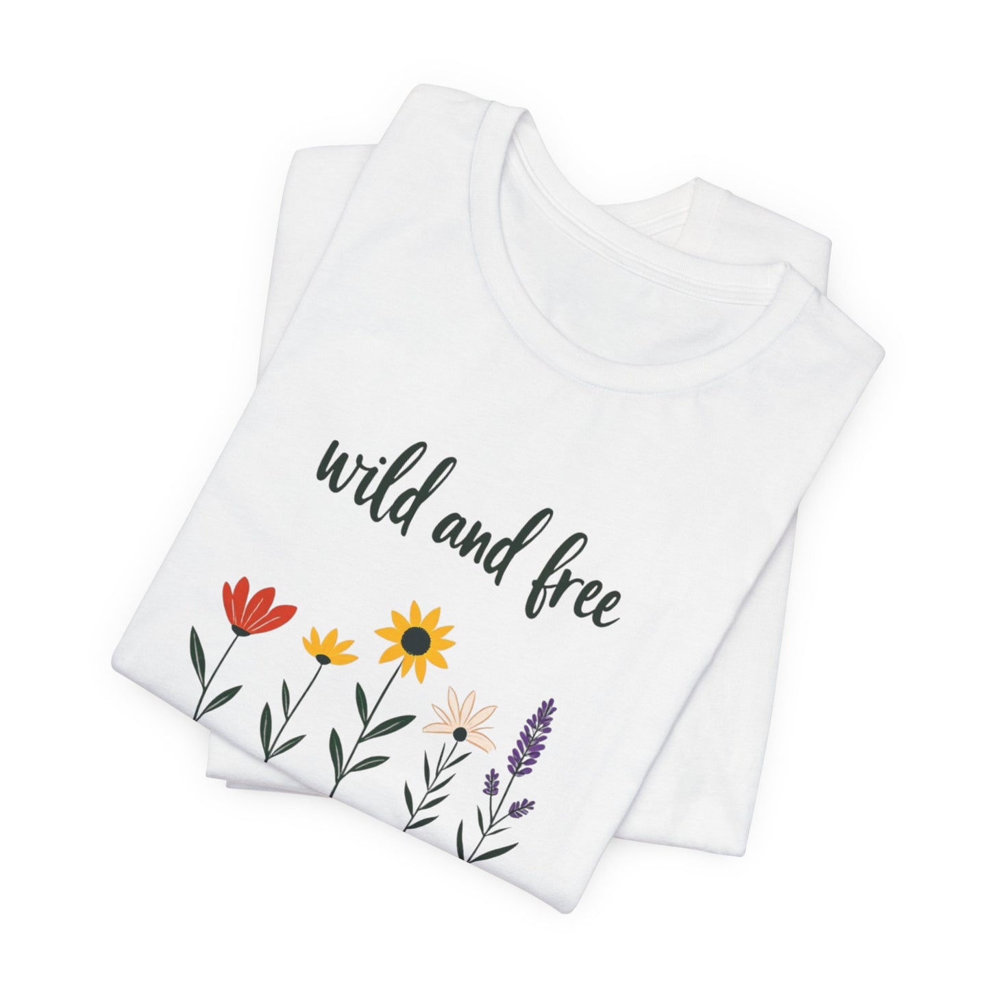 Wild and Free Floral Tee