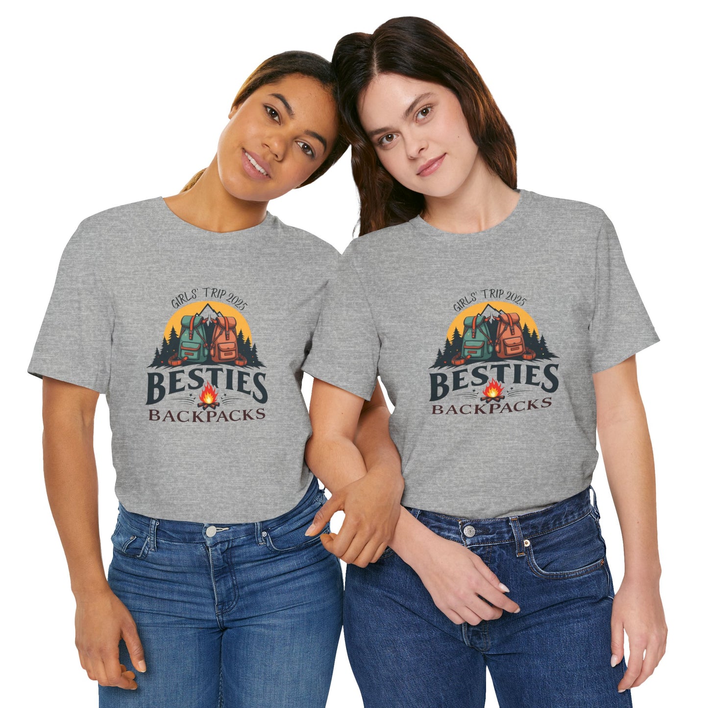 Besties Backpacking Trip 2025 Tee