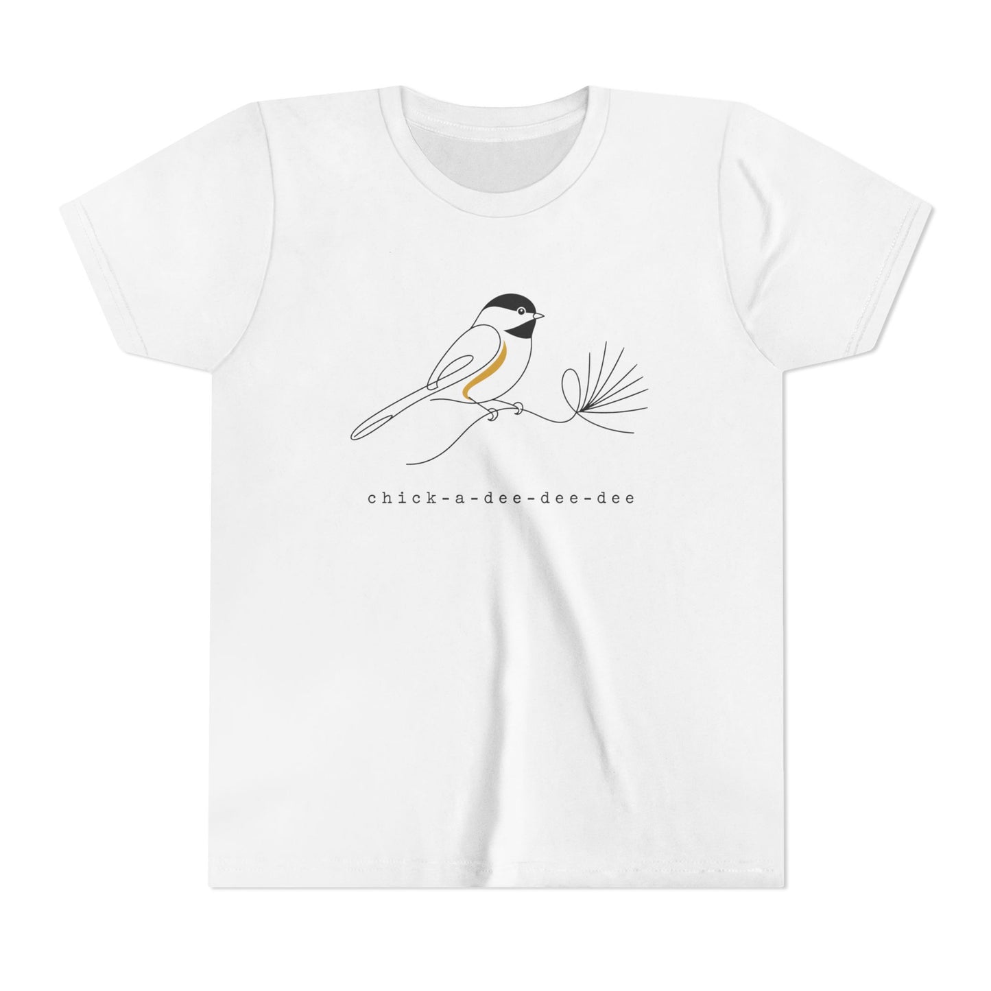 Mid-Modern Chickadee Youth Tee
