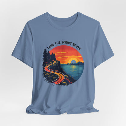 Take the Scenic Route Tee