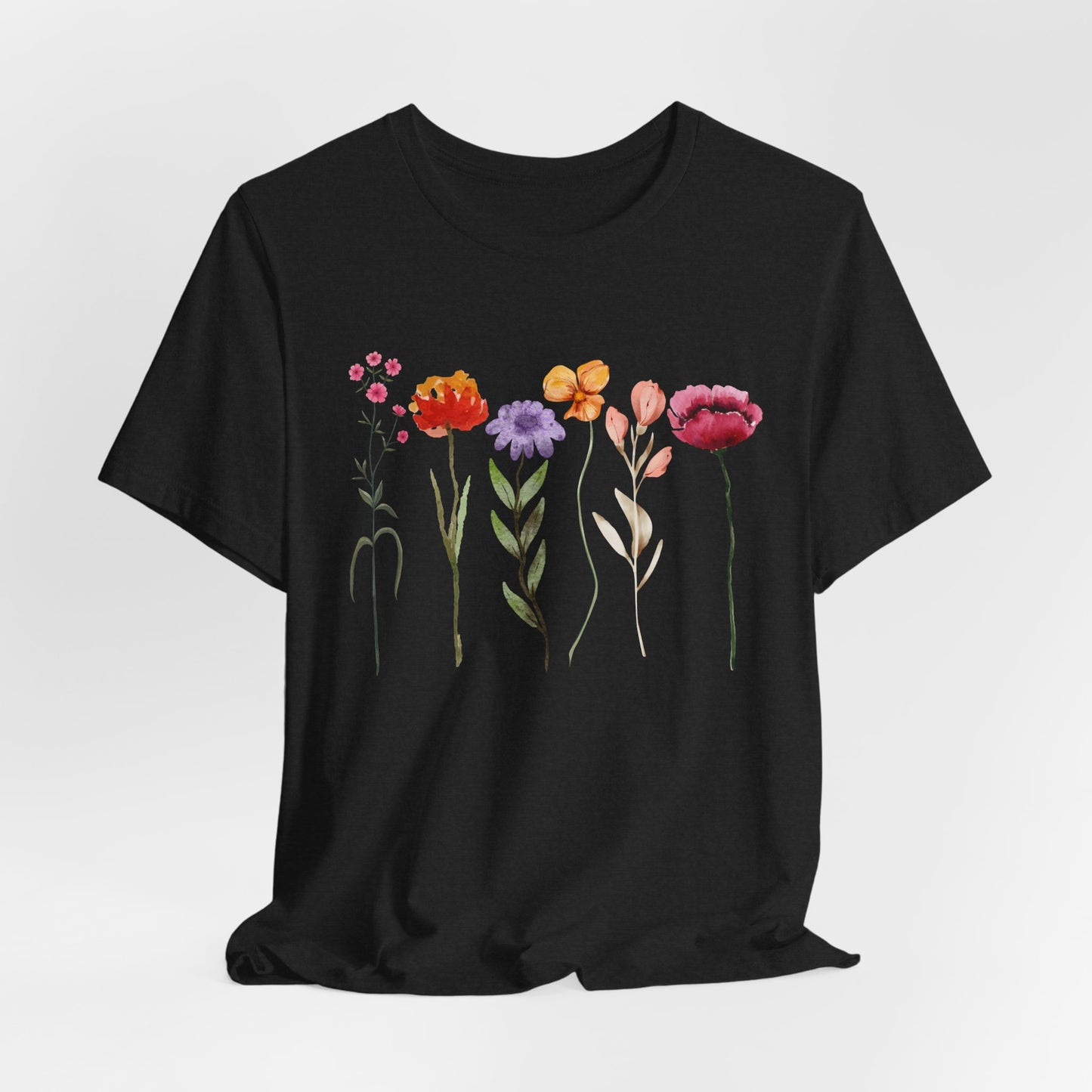 Tall Flowers Art Tee