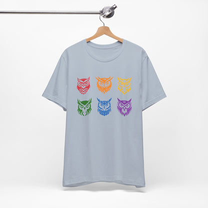 Rainbow Owls Tee