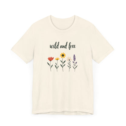 Wild and Free Floral Tee