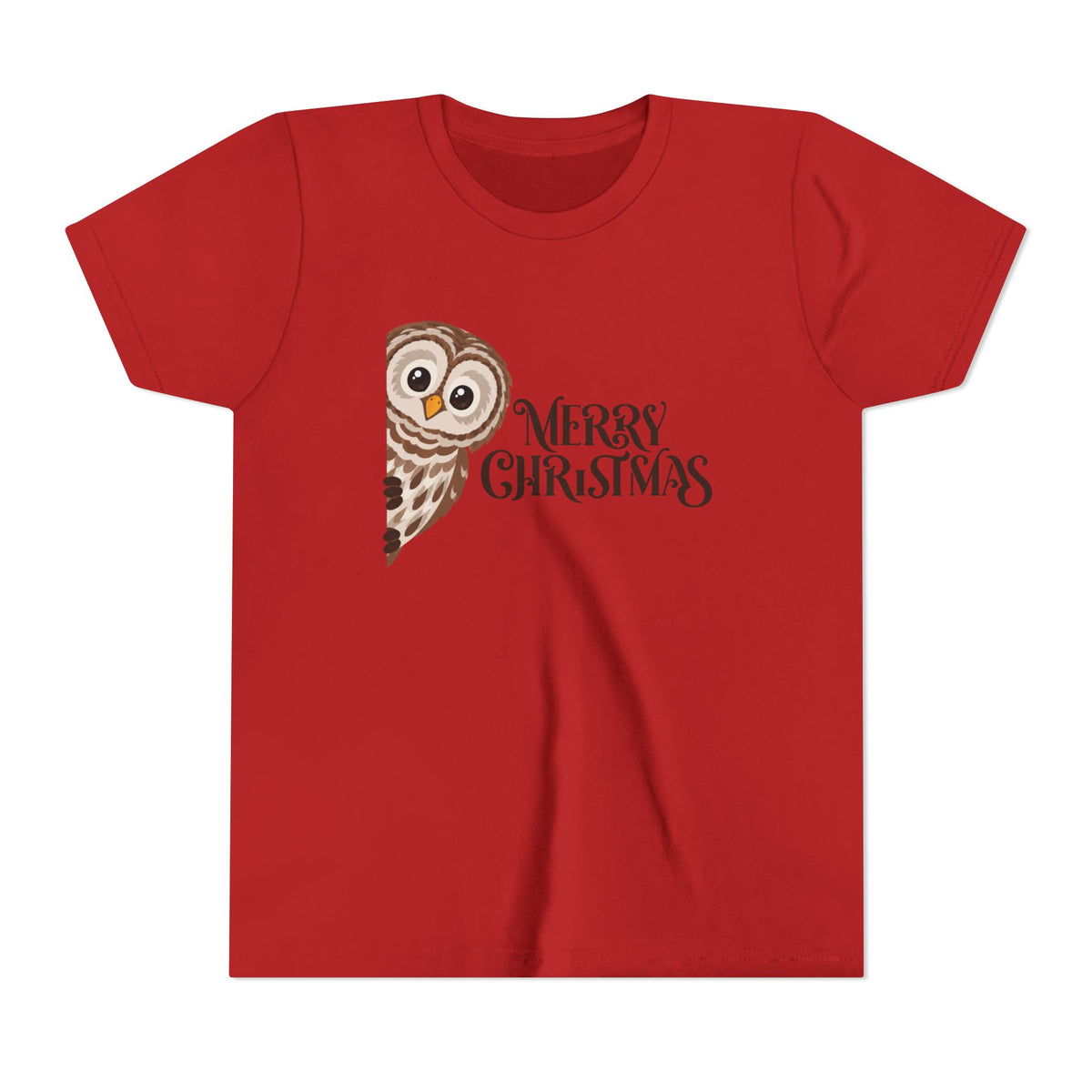 Christmas Owl Youth Tee
