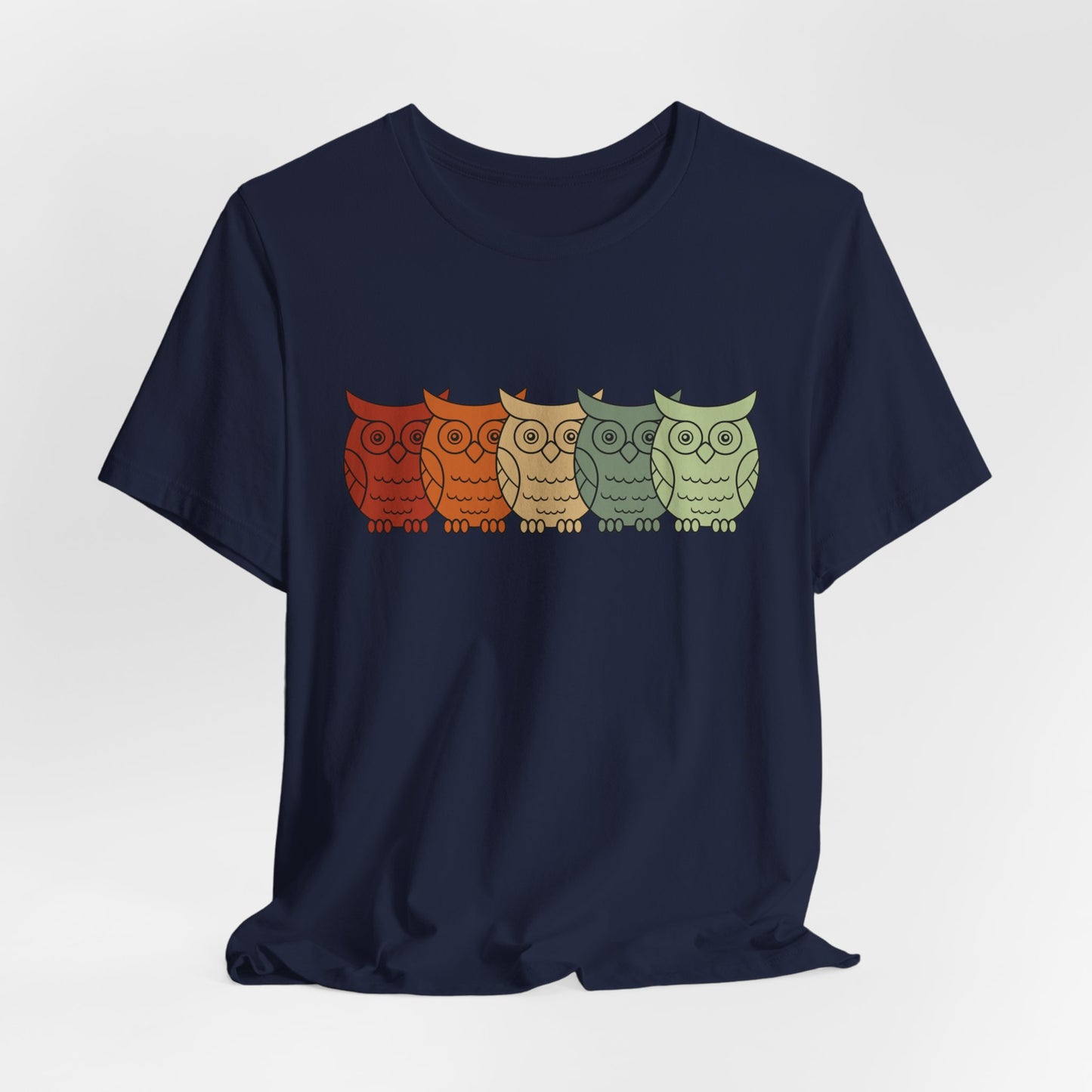 Owls on Parade Rainbow Owls Tee