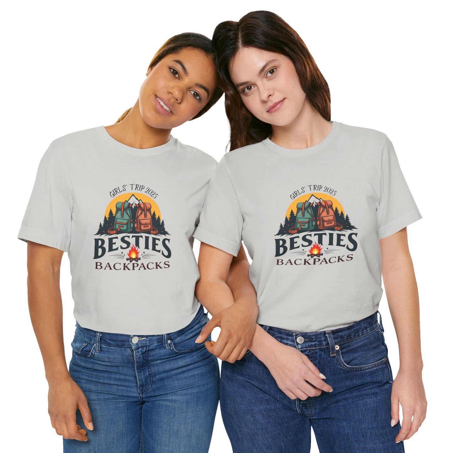 Besties Backpacking Trip 2025 Tee