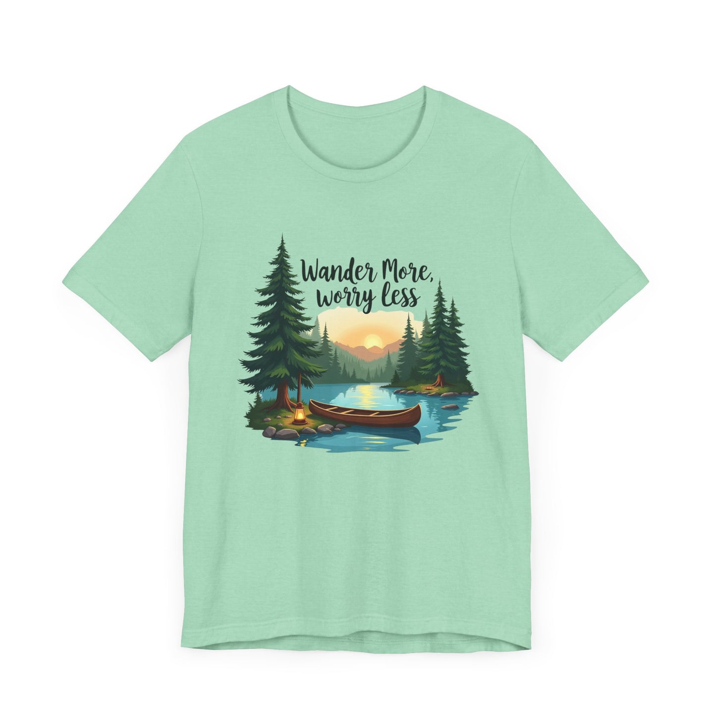 Wander More, Worry Less Tee